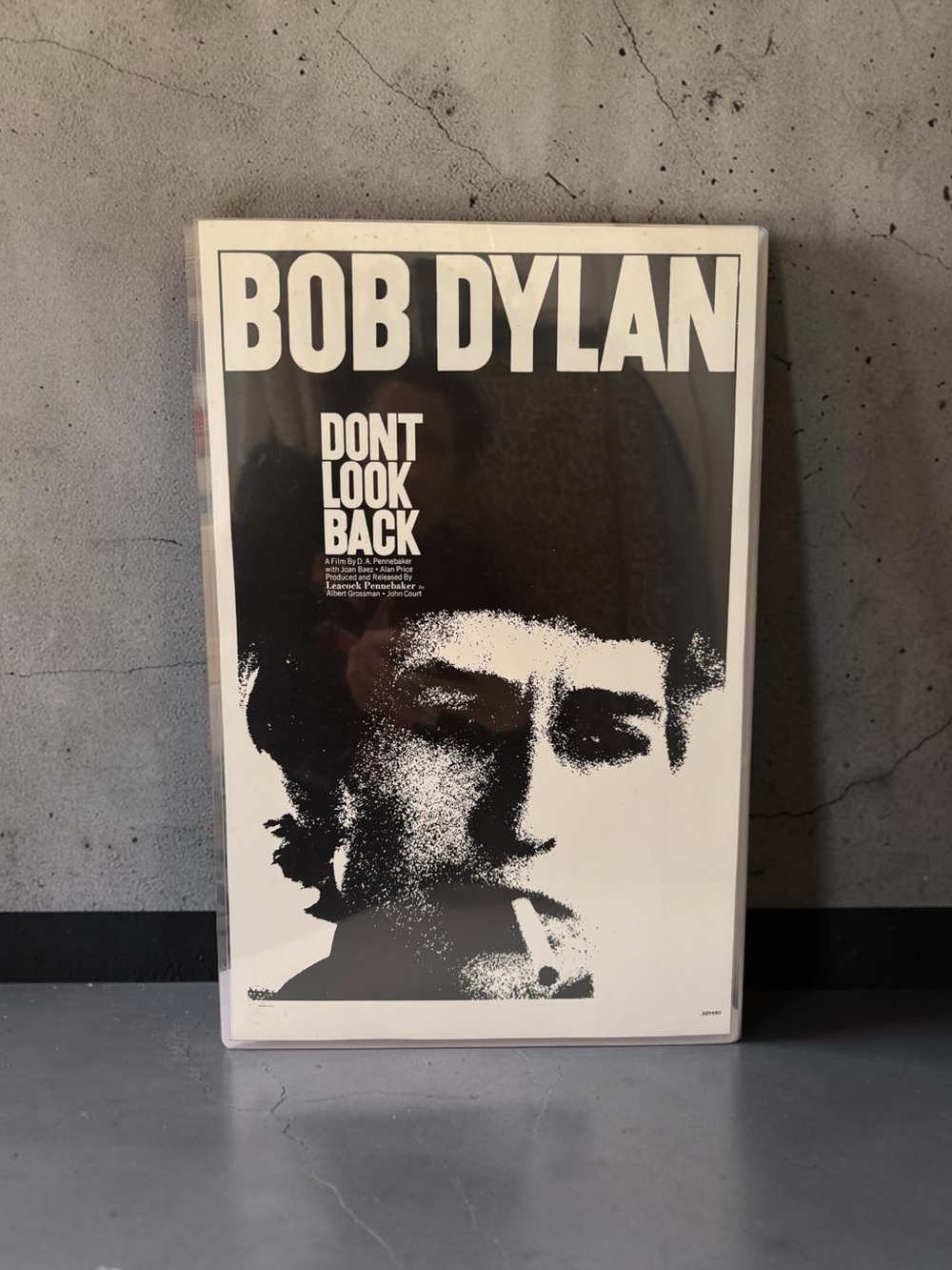 Vintage Bob Dylan 'Dont Look Back' Black & White Poster